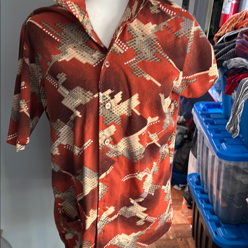 Bold Abstract Pattern Shirt